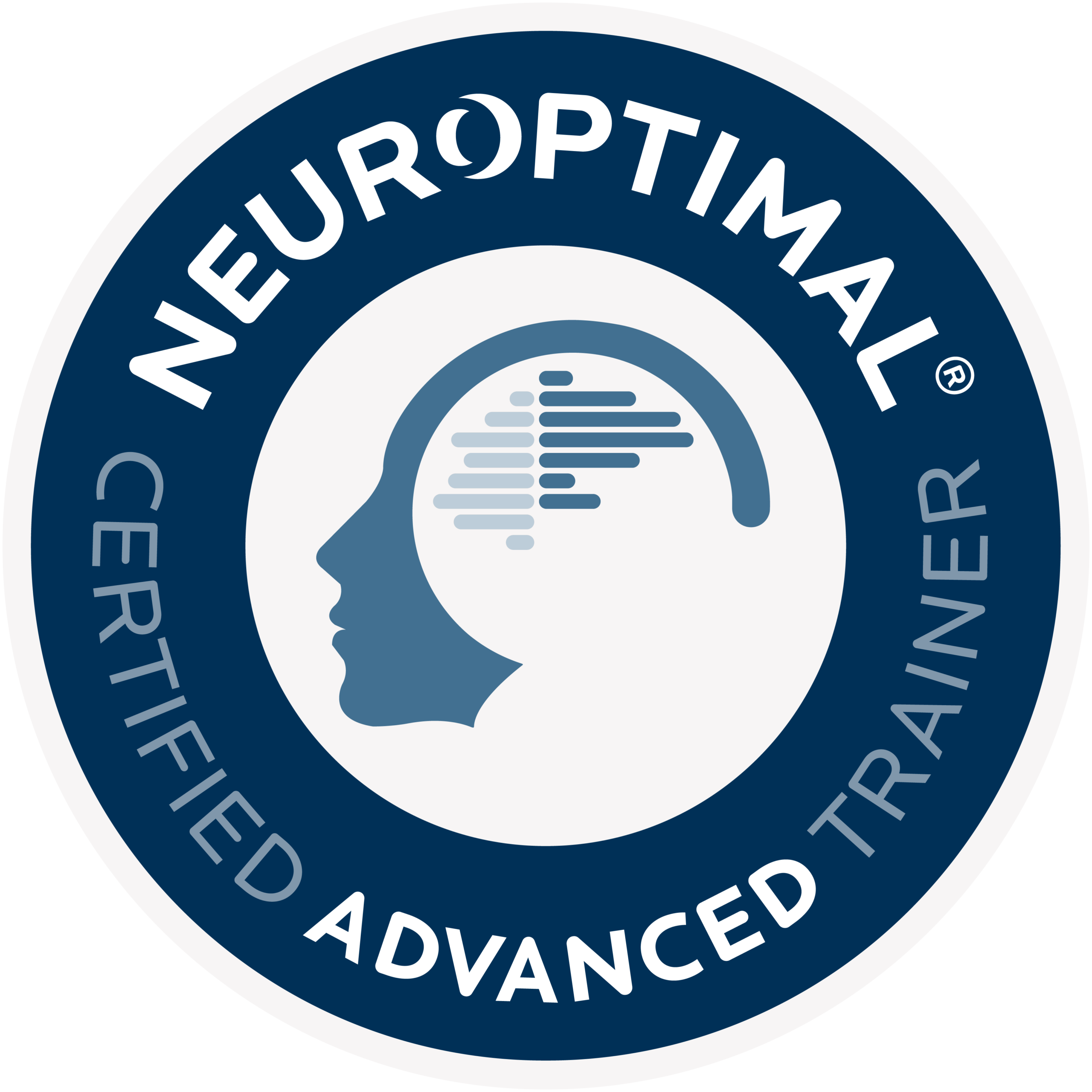 Badge officiel : certification Advanced NeurOptimal®
