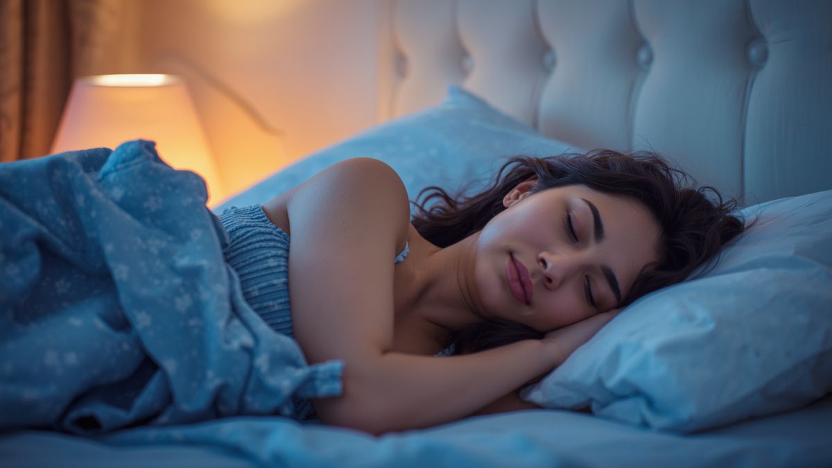 Chambre apaisante et lumière douce, illustration sur le sommeil et la régulation du système nerveux